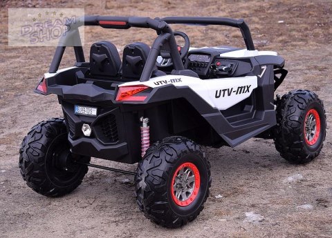 MEGA AUTO BUGGI 4X4 , PANEL MP4, MIĘKKIE KOŁA EVA, MIĘKKIE SIEDZENIE FULL OPCJA 2X 12V/XMX603