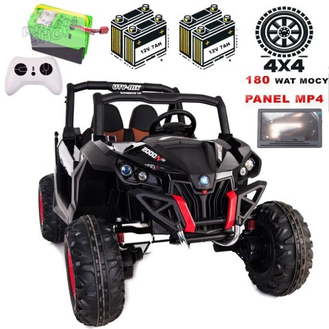 MEGA AUTO BUGGI 4X4 , PANEL MP4, MIĘKKIE KOŁA EVA, MIĘKKIE SIEDZENIE FULL OPCJA 2X 12V/XMX603 MEGA AUTO BUGGI 4X4 , PANEL MP4, MIĘKKIE KOŁA EVA, MIĘKKIE SIEDZENIE FULL OPCJA 2X 12V/XMX603
