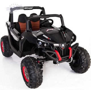 MEGA AUTO BUGGI 4X4 , PANEL MP4, MIĘKKIE KOŁA EVA, MIĘKKIE SIEDZENIE FULL OPCJA 2X 12V/XMX603