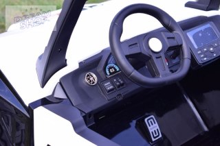 MEGA BUGGY CLASH DLA 2 DZIECI, 4 SILNIKI, 24V, MIĘKKIE PRZESUWANE SIEDZENIE, MIĘKKIE KOŁA, WALIZKA NA AKUMULATOR,/SX-1928