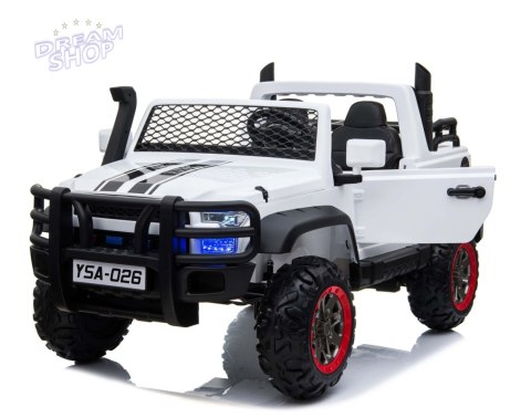 MEGA DZIP 4X4, MIĘKKIE KOŁA EVA, MIĘKKIE SIEDZENIE, PANEL, FULL OPCJA 2x12V /YSA026 MEGA DZIP 4X4, MIĘKKIE KOŁA EVA, MIĘKKIE SIEDZENIE, PANEL, FULL OPCJA 2x12V /YSA026