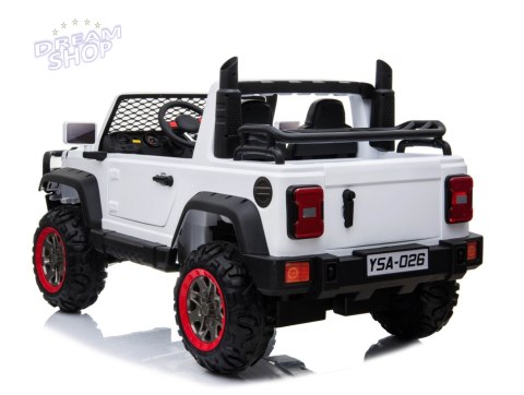 MEGA DZIP 4X4, MIĘKKIE KOŁA EVA, MIĘKKIE SIEDZENIE, PANEL, FULL OPCJA 2x12V /YSA026 MEGA DZIP 4X4, MIĘKKIE KOŁA EVA, MIĘKKIE SIEDZENIE, PANEL, FULL OPCJA 2x12V /YSA026