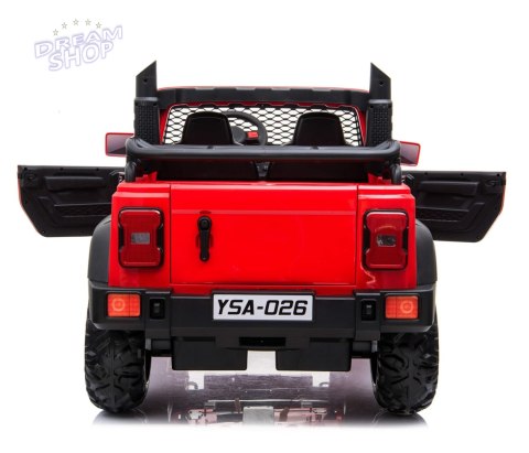 MEGA DZIP 4X4, MIĘKKIE KOŁA EVA, MIĘKKIE SIEDZENIE, PANEL, FULL OPCJA /YSA026 MEGA DZIP 4X4, MIĘKKIE KOŁA EVA, MIĘKKIE SIEDZENIE, PANEL, FULL OPCJA /YSA026