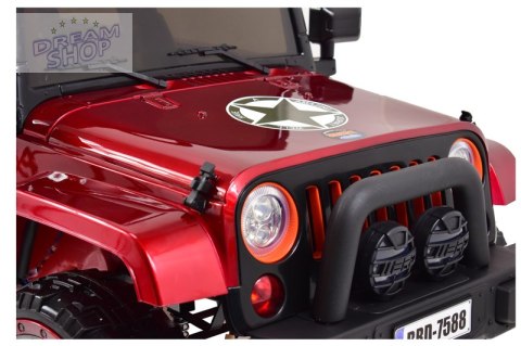 MEGA JEEP FULLTIME, NAPĘD 4X4, 1X12V ,WOLNY START/ MIĘKKIE KOŁA, FUNKCJA BUJANIA EXCLUSIVE LAKIER/7588 MEGA JEEP FULLTIME, NAPĘD 4X4, 1X12V ,WOLNY START/ MIĘKKIE KOŁA, FUNKCJA BUJANIA EXCLUSIVE LAKIER/7588