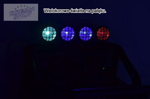MEGA JEEP SUNSHINE, NAPĘD 4X4, 2X12V, WOLNY START/ MIĘKKIE KOŁA, BLUETOOTH, RADIO EXCLUSIVE/2388 MEGA JEEP SUNSHINE, NAPĘD 4X4, 2X12V, WOLNY START/ MIĘKKIE KOŁA, BLUETOOTH, RADIO EXCLUSIVE/2388