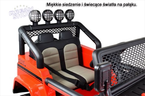 MEGA JEEP SUNSHINE, NAPĘD 4X4, 2X12V, WOLNY START/ MIĘKKIE KOŁA, BLUETOOTH, RADIO EXCLUSIVE/2388 MEGA JEEP SUNSHINE, NAPĘD 4X4, 2X12V, WOLNY START/ MIĘKKIE KOŁA, BLUETOOTH, RADIO EXCLUSIVE/2388
