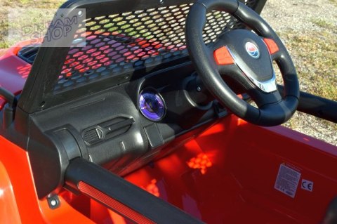 MEGA JEEP SUNSHINE, NAPĘD 4X4, 2X12V, WOLNY START/ MIĘKKIE KOŁA, BLUETOOTH, RADIO EXCLUSIVE/2388 MEGA JEEP SUNSHINE, NAPĘD 4X4, 2X12V, WOLNY START/ MIĘKKIE KOŁA, BLUETOOTH, RADIO EXCLUSIVE/2388