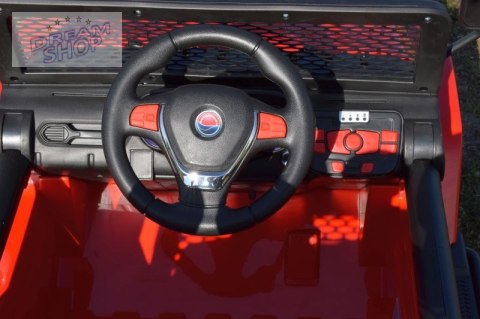 MEGA JEEP SUNSHINE, NAPĘD 4X4, 2X12V, WOLNY START/ MIĘKKIE KOŁA, BLUETOOTH, RADIO EXCLUSIVE/2388 MEGA JEEP SUNSHINE, NAPĘD 4X4, 2X12V, WOLNY START/ MIĘKKIE KOŁA, BLUETOOTH, RADIO EXCLUSIVE/2388