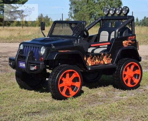 MEGA JEEP SUNSHINE, NAPĘD 4X4, 2X12V, WOLNY START/ MIĘKKIE KOŁA, BLUETOOTH, RADIO EXCLUSIVE/2388 MEGA JEEP SUNSHINE, NAPĘD 4X4, 2X12V, WOLNY START/ MIĘKKIE KOŁA, BLUETOOTH, RADIO EXCLUSIVE/2388