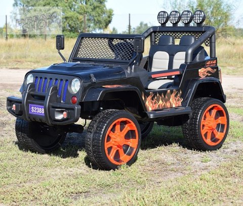 MEGA JEEP SUNSHINE, NAPĘD 4X4, 2X12V, WOLNY START/ MIĘKKIE KOŁA, BLUETOOTH, RADIO EXCLUSIVE/2388 MEGA JEEP SUNSHINE, NAPĘD 4X4, 2X12V, WOLNY START/ MIĘKKIE KOŁA, BLUETOOTH, RADIO EXCLUSIVE/2388