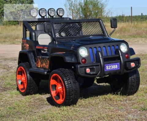 MEGA JEEP SUNSHINE, NAPĘD 4X4, 2X12V, WOLNY START/ MIĘKKIE KOŁA, BLUETOOTH, RADIO EXCLUSIVE/2388 MEGA JEEP SUNSHINE, NAPĘD 4X4, 2X12V, WOLNY START/ MIĘKKIE KOŁA, BLUETOOTH, RADIO EXCLUSIVE/2388