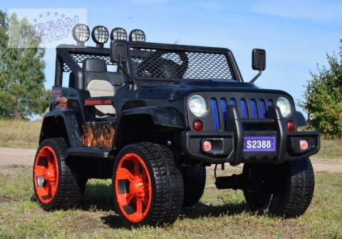 MEGA JEEP SUNSHINE, NAPĘD 4X4, 2X12V, WOLNY START/ MIĘKKIE KOŁA, BLUETOOTH, RADIO EXCLUSIVE/2388 MEGA JEEP SUNSHINE, NAPĘD 4X4, 2X12V, WOLNY START/ MIĘKKIE KOŁA, BLUETOOTH, RADIO EXCLUSIVE/2388