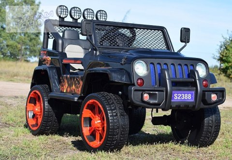 MEGA JEEP SUNSHINE, NAPĘD 4X4, 2X12V, WOLNY START/ MIĘKKIE KOŁA, BLUETOOTH, RADIO EXCLUSIVE/2388 MEGA JEEP SUNSHINE, NAPĘD 4X4, 2X12V, WOLNY START/ MIĘKKIE KOŁA, BLUETOOTH, RADIO EXCLUSIVE/2388