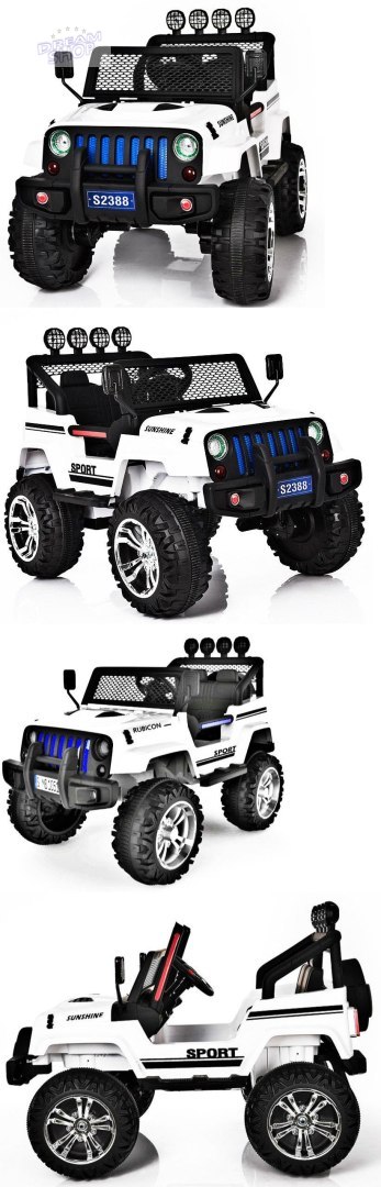 MEGA JEEP SUNSHINE, NAPĘD 4X4, 2X12V ,WOLNY START/ MIĘKKIE KOŁA, BLUETOOTH, RADIO EXCLUSIVE/2388 MEGA JEEP SUNSHINE, NAPĘD 4X4, 2X12V ,WOLNY START/ MIĘKKIE KOŁA, BLUETOOTH, RADIO EXCLUSIVE/2388