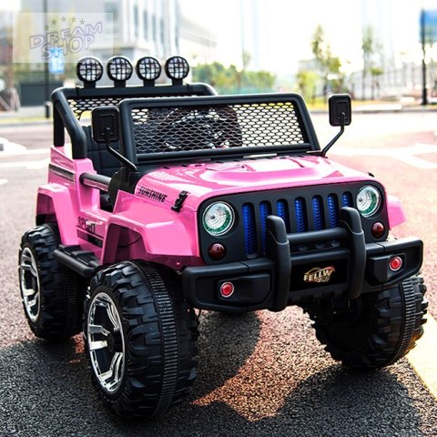 MEGA JEEP SUNSHINE, NAPĘD 4X4, 2X12V ,WOLNY START/ MIĘKKIE KOŁA, BLUETOOTH, RADIO EXCLUSIVE/2388 MEGA JEEP SUNSHINE, NAPĘD 4X4, 2X12V ,WOLNY START/ MIĘKKIE KOŁA, BLUETOOTH, RADIO EXCLUSIVE/2388