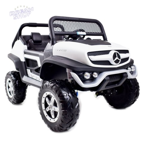 MERCEDES BENZ UNIMOG 4X4,12V14AH, AMORTYZATORY, MIĘKKIE KOŁA,MIĘKKIE SIEDZENIE SUPER OPCJA/UNIMOG MERCEDES BENZ UNIMOG 4X4,12V14AH, AMORTYZATORY, MIĘKKIE KOŁA,MIĘKKIE SIEDZENIE SUPER OPCJA/UNIMOG