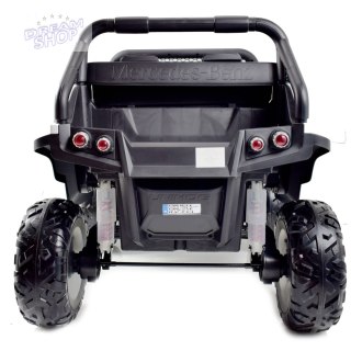 MERCEDES BENZ UNIMOG 4X4,12V14AH, AMORTYZATORY, MIĘKKIE KOŁA,MIĘKKIE SIEDZENIE SUPER OPCJA/UNIMOG