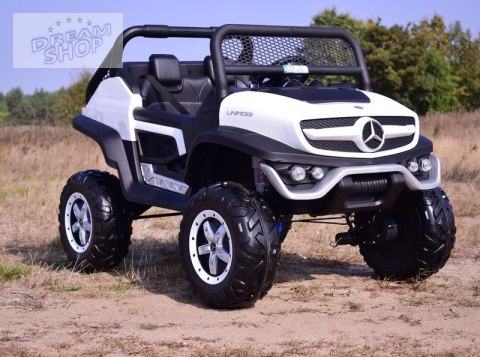 MERCEDES BENZ UNIMOG 4X4,12V14AH, AMORTYZATORY, MIĘKKIE KOŁA,MIĘKKIE SIEDZENIE SUPER OPCJA/UNIMOG MERCEDES BENZ UNIMOG 4X4,12V14AH, AMORTYZATORY, MIĘKKIE KOŁA,MIĘKKIE SIEDZENIE SUPER OPCJA/UNIMOG