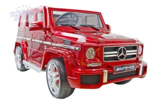 MERCEDES G63 AMG DWA SILNIKI, OTWIERA DRZWI MOCNY, MIĘKKIE KOŁA/HL168