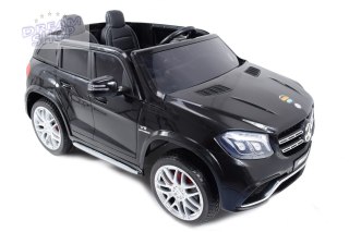 MERCEDES GLS 63, 4 SILNIKI, 2X12 V, MIĘKKIE KOŁA, MIĘKKIE SIEDZENIE DLA 2 DZIECI, LAKIER, KLIMATYZACJA/HL228