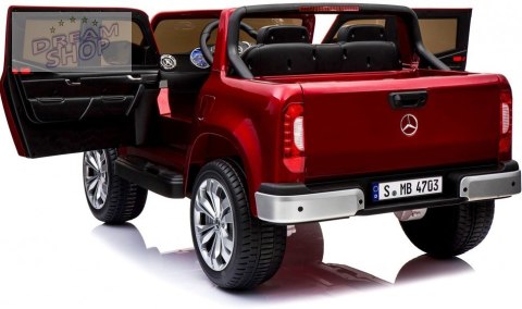 MERCEDES X LICENCJA, 4X4, 2x12V PANEL MP4, 5 PUNKTOWE PASY, MIĘKKIE KOŁA EVA, MIĘKKIE SIEDZENIE, LAKIER POLEROWANY, FULL OPCJA/ MERCEDES X LICENCJA, 4X4, 2x12V PANEL MP4, 5 PUNKTOWE PASY, MIĘKKIE KOŁA EVA, MIĘKKIE SIEDZENIE, LAKIER POLEROWANY, FULL OPCJA/