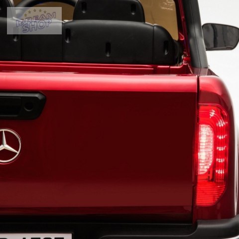 MERCEDES X LICENCJA, 4X4, 2x12V PANEL MP4, 5 PUNKTOWE PASY, MIĘKKIE KOŁA EVA, MIĘKKIE SIEDZENIE, LAKIER POLEROWANY, FULL OPCJA/ MERCEDES X LICENCJA, 4X4, 2x12V PANEL MP4, 5 PUNKTOWE PASY, MIĘKKIE KOŁA EVA, MIĘKKIE SIEDZENIE, LAKIER POLEROWANY, FULL OPCJA/