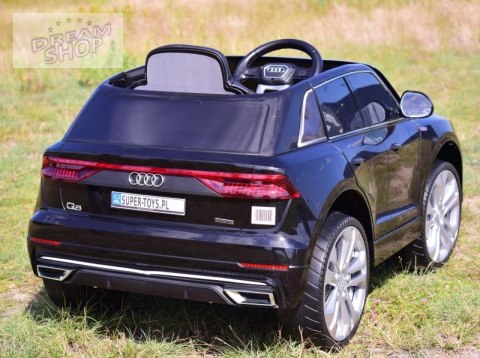 ORYGINALNE AUDI Q8 W NAJLEPSZEJ OPCJI, MIĘKKIE KOŁA, MIĘKKIE SIEDZENIE/JJ2066 ORYGINALNE AUDI Q8 W NAJLEPSZEJ OPCJI, MIĘKKIE KOŁA, MIĘKKIE SIEDZENIE/JJ2066