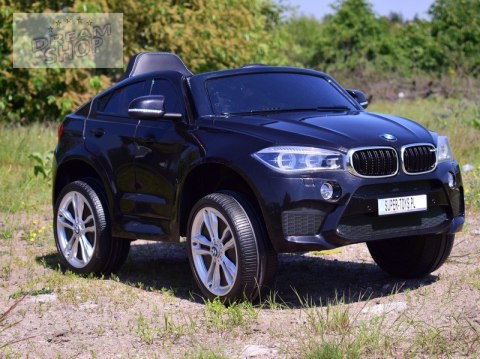 ORYGINALNE BMW X6M W NAJLEPSZEJ WERSJI, MIĘKKIE SIEDZENIE, PILOT 2.4 GHZ/ 2199 ORYGINALNE BMW X6M W NAJLEPSZEJ WERSJI, MIĘKKIE SIEDZENIE, PILOT 2.4 GHZ/ 2199