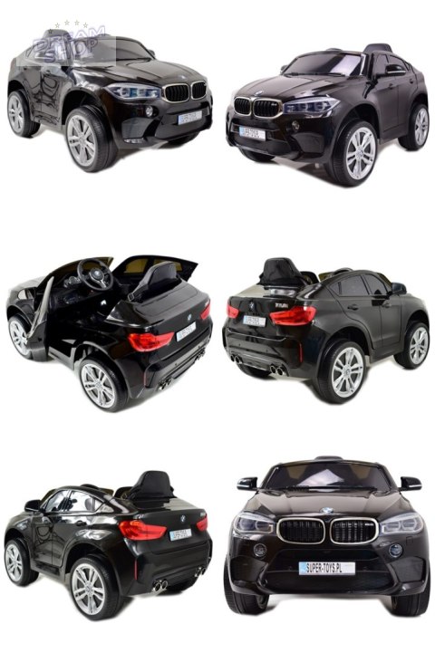 ORYGINALNE BMW X6M W NAJLEPSZEJ WERSJI, MIĘKKIE SIEDZENIE, PILOT 2.4 GHZ/ 2199 ORYGINALNE BMW X6M W NAJLEPSZEJ WERSJI, MIĘKKIE SIEDZENIE, PILOT 2.4 GHZ/ 2199