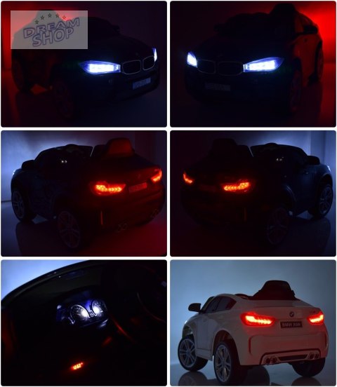 ORYGINALNE BMW X6M W NAJLEPSZEJ WERSJI, MIĘKKIE SIEDZENIE, PILOT 2.4 GHZ/ 2199 ORYGINALNE BMW X6M W NAJLEPSZEJ WERSJI, MIĘKKIE SIEDZENIE, PILOT 2.4 GHZ/ 2199