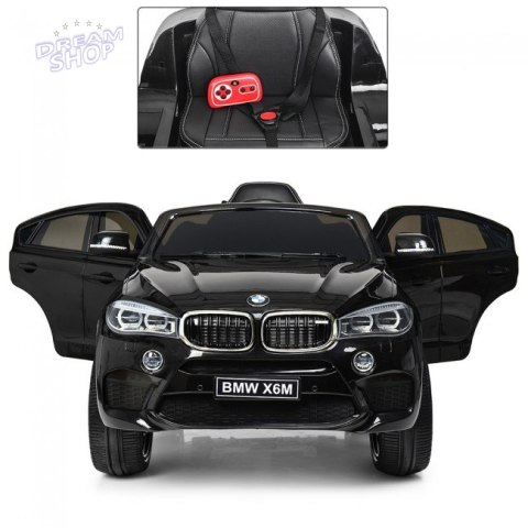 ORYGINALNE BMW X6M W NAJLEPSZEJ WERSJI, MIĘKKIE SIEDZENIE, PILOT 2.4 GHZ/ 2199 ORYGINALNE BMW X6M W NAJLEPSZEJ WERSJI, MIĘKKIE SIEDZENIE, PILOT 2.4 GHZ/ 2199