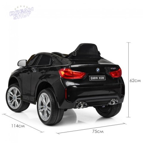 ORYGINALNE BMW X6M W NAJLEPSZEJ WERSJI, MIĘKKIE SIEDZENIE, PILOT 2.4 GHZ/ 2199 ORYGINALNE BMW X6M W NAJLEPSZEJ WERSJI, MIĘKKIE SIEDZENIE, PILOT 2.4 GHZ/ 2199