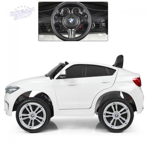 ORYGINALNE BMW X6M W NAJLEPSZEJ WERSJI, MIĘKKIE SIEDZENIE, PILOT 2.4 GHZ/ 2199 ORYGINALNE BMW X6M W NAJLEPSZEJ WERSJI, MIĘKKIE SIEDZENIE, PILOT 2.4 GHZ/ 2199