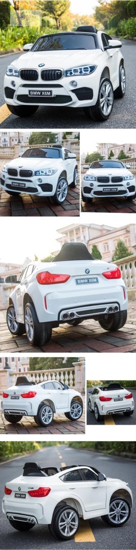 ORYGINALNE BMW X6M W NAJLEPSZEJ WERSJI, MIĘKKIE SIEDZENIE, PILOT 2.4 GHZ/ 2199 ORYGINALNE BMW X6M W NAJLEPSZEJ WERSJI, MIĘKKIE SIEDZENIE, PILOT 2.4 GHZ/ 2199