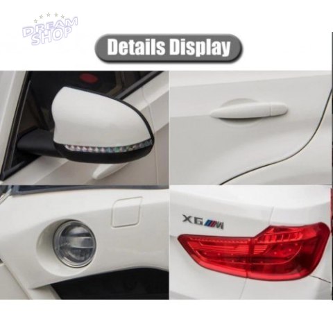 ORYGINALNE BMW X6M W NAJLEPSZEJ WERSJI, MIĘKKIE SIEDZENIE, PILOT 2.4 GHZ/ 2199 ORYGINALNE BMW X6M W NAJLEPSZEJ WERSJI, MIĘKKIE SIEDZENIE, PILOT 2.4 GHZ/ 2199