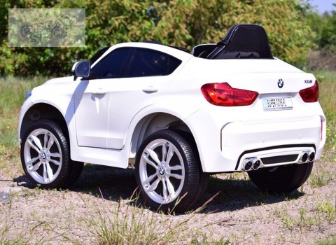 ORYGINALNE BMW X6M W NAJLEPSZEJ WERSJI, MIĘKKIE SIEDZENIE, PILOT 2.4 GHZ/ 2199 ORYGINALNE BMW X6M W NAJLEPSZEJ WERSJI, MIĘKKIE SIEDZENIE, PILOT 2.4 GHZ/ 2199