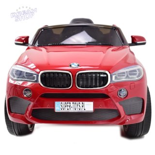 ORYGINALNE BMW X6M W NAJLEPSZEJ WERSJI, MIĘKKIE SIEDZENIE, PILOT 2.4 GHZ, LAKIER/ 2199