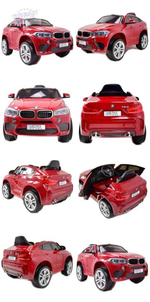 ORYGINALNE BMW X6M W NAJLEPSZEJ WERSJI, MIĘKKIE SIEDZENIE, PILOT 2.4 GHZ, LAKIER/ 2199 ORYGINALNE BMW X6M W NAJLEPSZEJ WERSJI, MIĘKKIE SIEDZENIE, PILOT 2.4 GHZ, LAKIER/ 2199