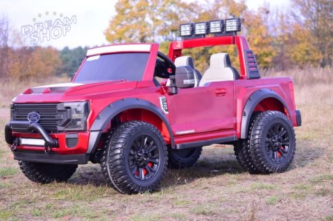 AUTO NA AKUMULATOR ORYGINALNY FORD SUPER DUTY 4X4,24V,LAKIER WALIZKA, PRZESUWANE SIEDZENIE/SX2088