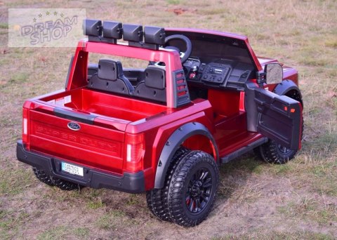 AUTO NA AKUMULATOR ORYGINALNY FORD SUPER DUTY 4X4,24V,LAKIER WALIZKA, PRZESUWANE SIEDZENIE/SX2088