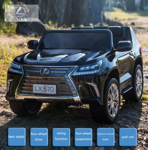LEXUS LX-570 LAKIER, MIĘKKIE KOŁA, MIĘKKIE SIEDZENIE, PEŁNA OPCJA 2X12V/LX570