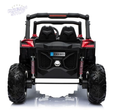 MEGA AUTO BUGGI 4X4 , PANEL , MIĘKKIE KOŁA EVA, MIĘKKIE SIEDZENIE FULL OPCJA 2X 12V, LAKIER/XMX603