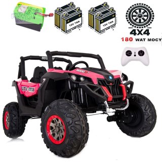 MEGA AUTO BUGGI 4X4 , PANEL , MIĘKKIE KOŁA EVA, MIĘKKIE SIEDZENIE FULL OPCJA 2X 12V/XMX603