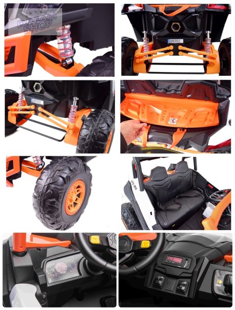 MEGA BUGGY UTV-MX DLA 2 DZIECI 2X200 W, 24V, SUPER MOC/XMX613 MEGA BUGGY UTV-MX DLA 2 DZIECI 2X200 W, 24V, SUPER MOC/XMX613