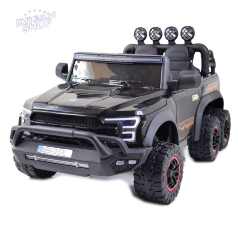 MEGA JEEP WORKS SIX 4X4, 2 X 12V MĘKKIE KOŁA, MIĘKKIE SIEDZENIE/JC003 MEGA JEEP WORKS SIX 4X4, 2 X 12V MĘKKIE KOŁA, MIĘKKIE SIEDZENIE/JC003