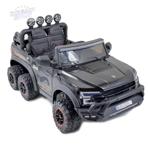 MEGA JEEP WORKS SIX 4X4, 2 X 12V MĘKKIE KOŁA, MIĘKKIE SIEDZENIE/JC003 MEGA JEEP WORKS SIX 4X4, 2 X 12V MĘKKIE KOŁA, MIĘKKIE SIEDZENIE/JC003