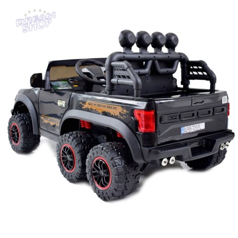 MEGA JEEP WORKS SIX 4X4, 2 X 12V MĘKKIE KOŁA, MIĘKKIE SIEDZENIE/JC003 MEGA JEEP WORKS SIX 4X4, 2 X 12V MĘKKIE KOŁA, MIĘKKIE SIEDZENIE/JC003