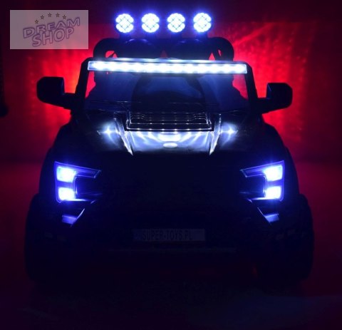 MEGA JEEP WORKS SIX 4X4, 2 X 12V MĘKKIE KOŁA, MIĘKKIE SIEDZENIE/JC003 MEGA JEEP WORKS SIX 4X4, 2 X 12V MĘKKIE KOŁA, MIĘKKIE SIEDZENIE/JC003