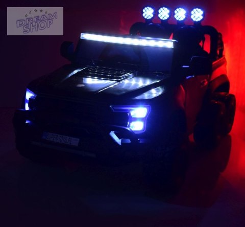 MEGA JEEP WORKS SIX 4X4, 2 X 12V MĘKKIE KOŁA, MIĘKKIE SIEDZENIE/JC003 MEGA JEEP WORKS SIX 4X4, 2 X 12V MĘKKIE KOŁA, MIĘKKIE SIEDZENIE/JC003