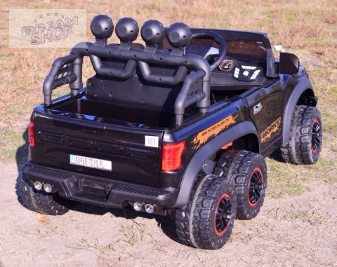 MEGA JEEP WORKS SIX 4X4, 2 X 12V MĘKKIE KOŁA, MIĘKKIE SIEDZENIE/JC003 MEGA JEEP WORKS SIX 4X4, 2 X 12V MĘKKIE KOŁA, MIĘKKIE SIEDZENIE/JC003